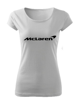 Dámske tričko McLaren, biele