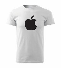 Tričko Apple, biele