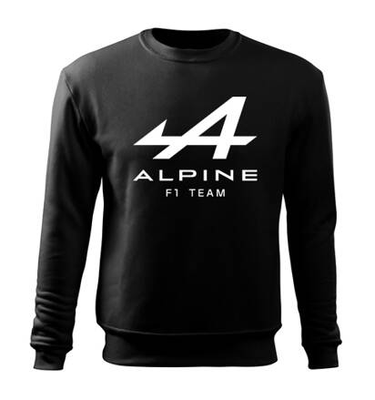 Mikina ALPINE F1 Team, čierna