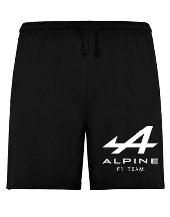 Šortky ALPINE F1 Team, čierne