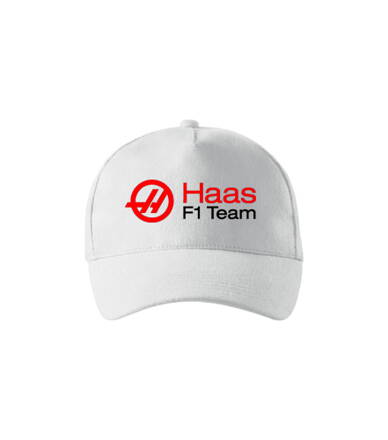 Šiltovka HAAS F1 Team, biela