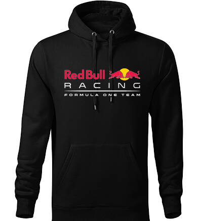 Mikina s kapucňou Red Bull RACING, čierna