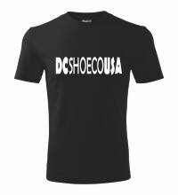 Tričko DCshoecoUSA, čierne