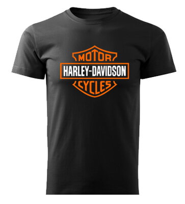 Tričko HARLEY-DAVIDSON, čierne