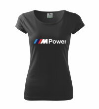 Dámske tričko M-power, čierne