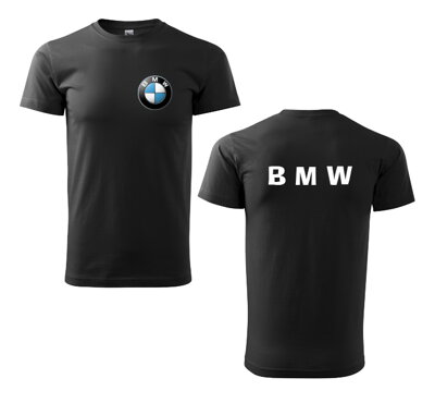 Tričko BMW, čierne 4