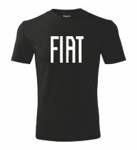 Tričko Fiat, čierne 2