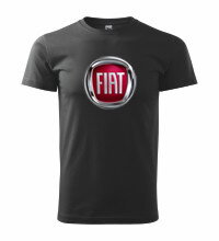 Tričko Fiat, čierne