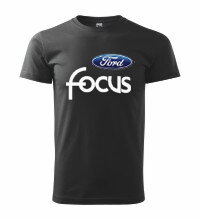 Tričko Focus, čierne