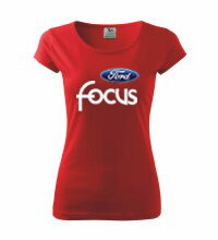 Dámske tričko Focus, červené