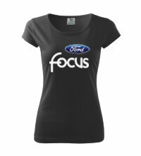 Dámske tričko Focus, čierne