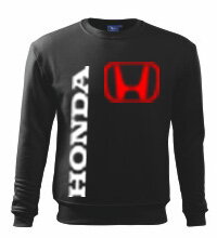 Mikina Honda, čierna 2