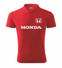 Polokošeľa Honda, červená