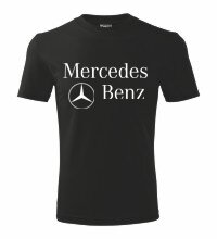Tričko Mercedes, čierne 2