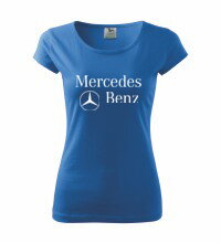 Dámske tričko Mercedes, modré