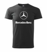 Tričko Mercedes, čierne