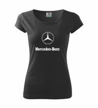 Dámske tričko Mercedes, čierne