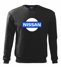 Mikina Nissan, čierna