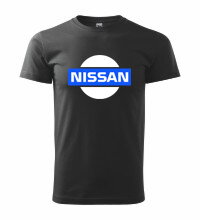 Tričko Nissan, čierne