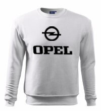 Mikina Opel, biela