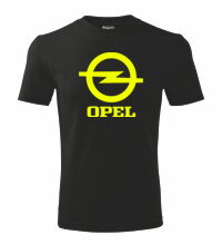 Tričko Opel, čierne 3