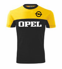 Tričko Opel, žltočierne