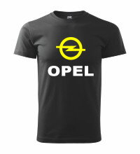 Tričko Opel, čierne