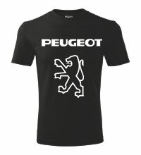 Tričko Peugeot, čierne 2