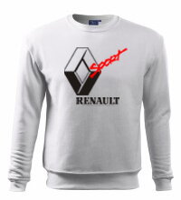 Mikina Renault, biela
