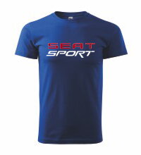 Tričko Seat Sport, modré