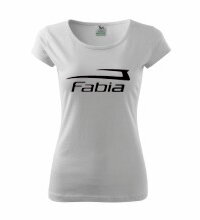 Dámske tričko Fabia, biele