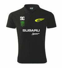 Polokošeľa Subaru, čierna
