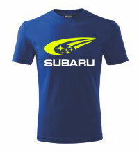Tričko Subaru, modré