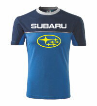 Tričko Subaru, modromodré