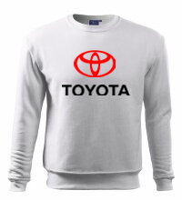 Mikina Toyota, biela