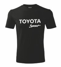 Tričko Toyota, čierne 4