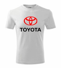 Tričko Toyota, biele