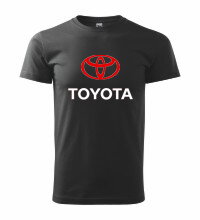 Tričko Toyota, čierne
