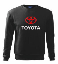 Mikina Toyota, čierna