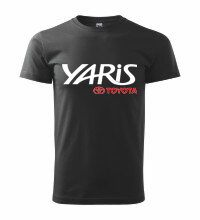 Tričko Toyota Yaris, čierne