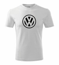Tričko Volkswagen, biele