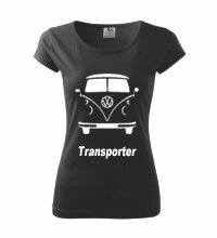 Dámske trčko Transporter, čierne