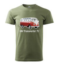 Tričko Transporter T1, kaki 