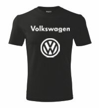 Tričko Volkswagen, čierne 2