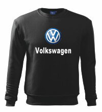 Mikina Volkswagen, čierna