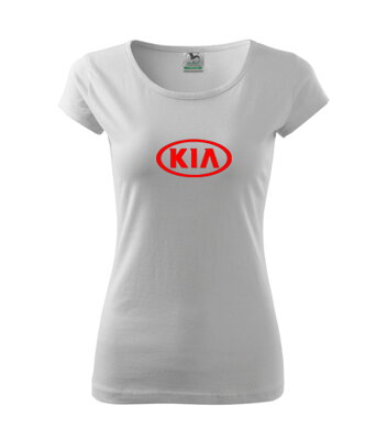 Dámske tričko Kia, biele