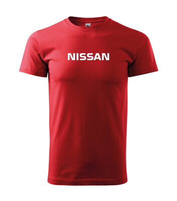 Tričko Nissan, červené