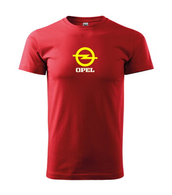 Tričko Opel, červené