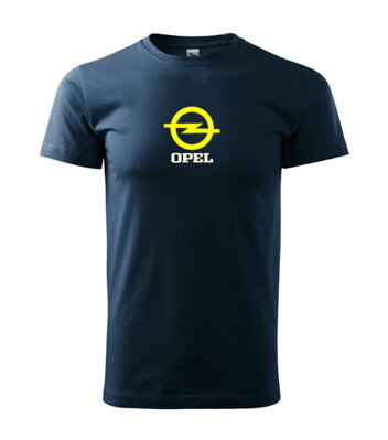 Tričko Opel, tmavomodré