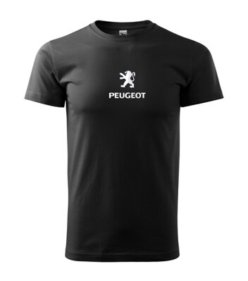 Tričko Peugeot, čierne 3